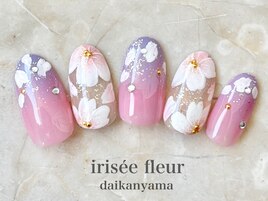 手描きフラワー☆桜☆グラデ
