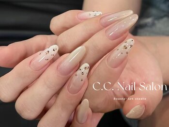 シーシーネイルサロン 池袋(C.C.Nail salon)/長さ出し持ち込みアート