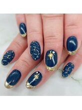 ネイルサロン エーナイン ザ ビッグ豊平店/キルティング＆ガラスフレンチ