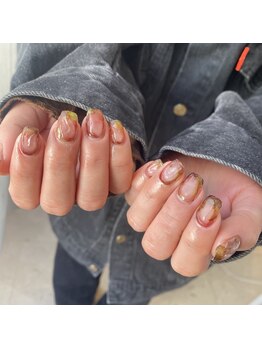 ミアネイル 蕨店(mia nail)/パラジェルベース施術写真