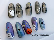 ゼル プレミアム(ZELE)の雰囲気(ハロウィンネイルの季節ですね♪¥8900~)