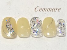 ジェンマーレ 青葉台店(Gemmare)/キラキラシンプル大人ネイル