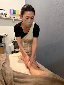 矢板はなぶさ接骨院/施術風景