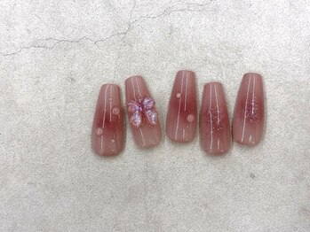サロンイーエフ 栄本店(salon EF)の写真/持ち込みOK【90分アートフリー￥7480/120分アートフリー￥8480】旬の韓国ネイルやニュアンスネイルもお任せ！