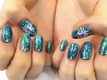 ティンク(Tink)/雪結晶ネイル