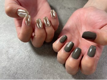 アシンメトリーネイル