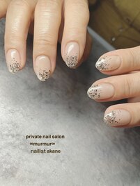 ラメグラデーション