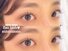 ミュウミュウ ミナミアオヤマ(mewmew minamiaoyama)/flat lash 