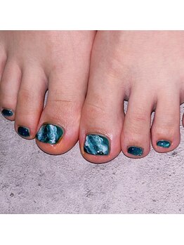 エムネイル(Ｍ)/波デザインフット！