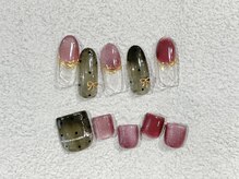 ルナウーナ 谷塚店(LUNAUNA)/春のハンドフットお揃いセット