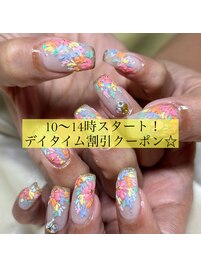 手描きアート120分アート