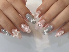 gray×pink　￥6500～