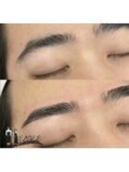 イーグル 渋谷(EAGLE)/メンズストレート眉/メンズ眉毛