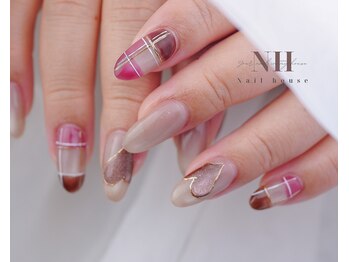 ネイルハウス(Nail house)/チェック柄