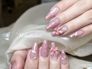 ピンクリボンネイル