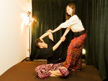 【タイ古式マッサージ/ドライヘッドスパ】MAERIM メーリム 成増 &nbsp;&nbsp;の雰囲気（深いストレッチで全身スッキリ(タイ古式/肩こり/ストレッチ)）