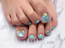 ネイルアトリエルカ(nail atelier LUCA)/W-803 夏色マグネット貝殻フット