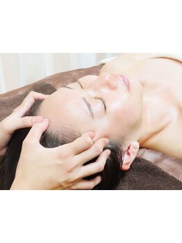 ヘッドスパで癒されたい