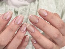 アイネイルズ 渋谷店(I nails)/【Yuki.f】オーロラフレンチ