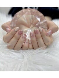 171番☆大理石ネイル
