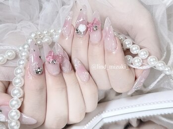 リンドネイル バイ モカ アンド ララ(Lind nail by moca and LaLa)/【mizuki】チークネイル