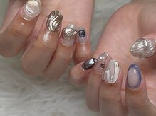 ウニ 立川(uni.)/立体ニュアンスネイル