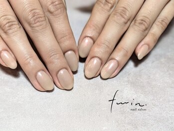 ツインネイル 久屋大通店(twin.nail)/ &nbsp;ニュアンスワンカラー
