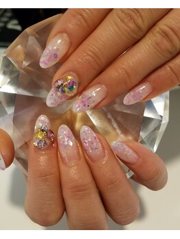 ネイルサロンシャネイル/春夏ネイル