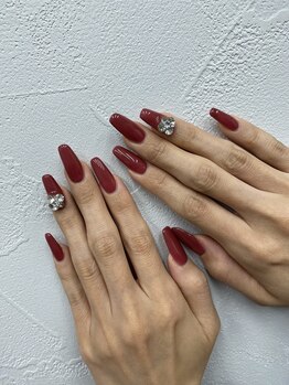 ルプリュシュ ルフレ(Le plus reflet)/ワンカラー ボルドーネイル