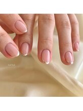 ライフネイル(Life Nail)/¥12,100 ミラーフレンチ