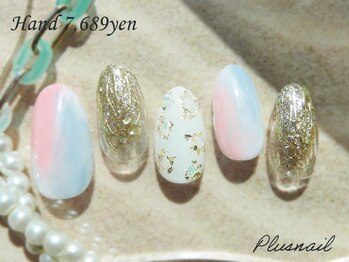 プラスネイル 北千住東口店(PLUS NAIL)/【2721】定額7,689円ニュアンス