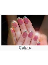 カラーズ荻窪 ネイルラウンジ(Colors Ogikubo Nail Lounge)/【 ガ ラ ス フ レ ン チ 】
