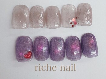 リッシュネイル 新百合ヶ丘店(riche nail)/トレンドデザインコース
