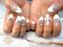ソネルサロン 駒込店(SONEL SALON)/白フレンチ☆