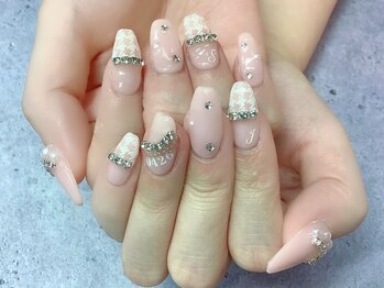 ジャスミンネイル(Jasmine Nail)の写真/【翌朝5時まで営業！】仕事前、帰り、深夜にネイルができる♪スカルプ/チップ/ジェル持込デザインOK！