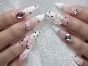 サリーネイルラボ(Sully Nail Lab)/ベイビーピンクネイル