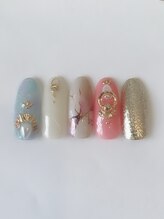 エトワール 大垣店(Etoile)/大理石ネイル☆