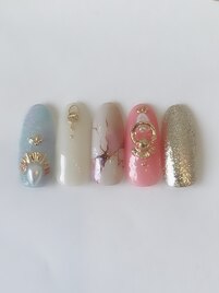 大理石ネイル☆