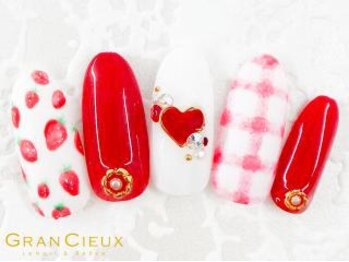 クアトログランシュ 青葉台(QUATRO×GranCieux)/ガーリー×イチゴネイル