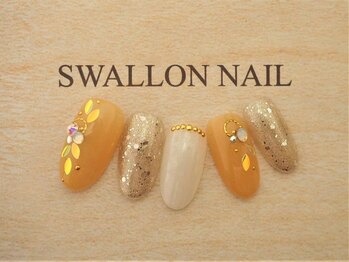 スワロンネイル(SWALLON NAIL)/7.8月定額ネイル
