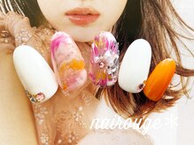 ネイル―ジュ 札幌大通店(nairouge*)/春♪ピーコック♪