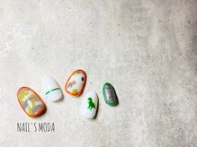 ネイルズ モダ(NAIL'S MODA)/8月の新作1/ダイナソー