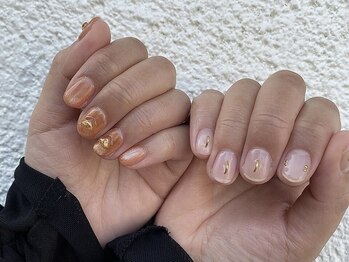 オレンジと丸カンクリア