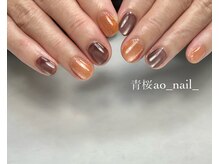 アオネイル(青桜 ao_nail_)/《人気No.1》マグネットネイル