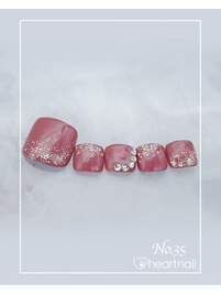 フットネイル　Design No.35