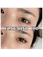 バイカラー(BY COLOR)/【Flat×BIND】100束