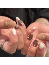 リリ ネイルアンドアイラッシュ(LiRi nail&eyelash)/9月定額デザイン