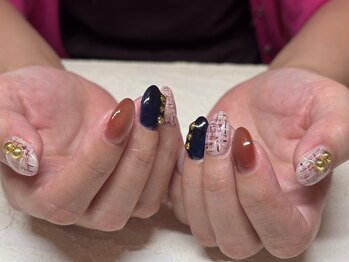 ツイードネイル