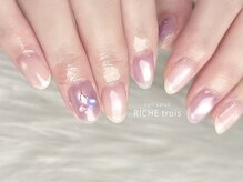 リッシュ トロワ(RICHE trois)/マグネットさくらんぼネイル
