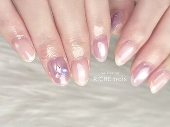 リッシュ トロワ(RICHE trois)/マグネットさくらんぼネイル